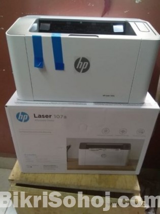 HP Black & White LaserJet 107a Printer